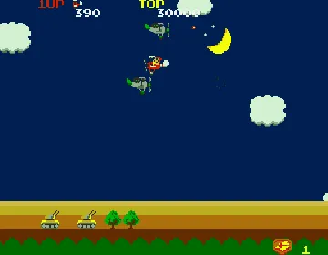 Sky Kid Deluxe (set 2) screen shot game playing